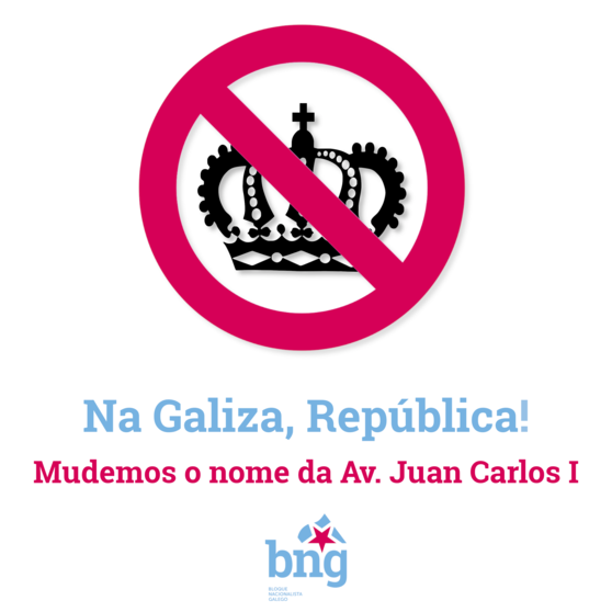 Na Galiza, República!