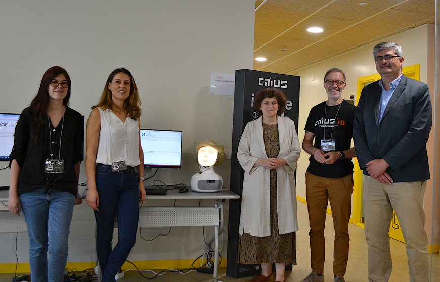 Visita ao CITIUS, co persoal investigador do proxecto Nós para a aplicación da IA en lingua galega