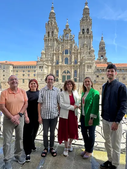 Concelleiras do BNG de Compostela xunto &aacute; alcaldesa