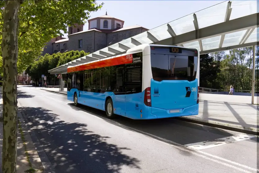 Novos buses de Compostela