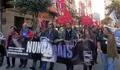 Multitudinaria manifestación de Nunca Máis en Compostela