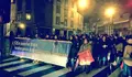O BNG participa na concentración contra a violencia de xénero no crime de Cervo