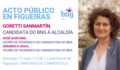 Domingo: acto en Figueiras