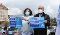 O BNG organiza en Compostela unha caravana con máis de 100  coches “para reclamar unha AP-9 galega e libre de peaxes”