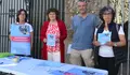 Goretti Sanmartín: “Hai unha gran participación na recollida de sinaturas pola mellora da sanidade pública en Compostela”
