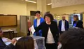 Goretti Sanmartín anima a veciñanza a votar "porque ten o poder de decidir quen será alcalde ou alcaldesa"