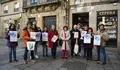O BNG leva aos comercios composteláns a campaña “Mellor local, mellor galego” para animar as compras de Nadal