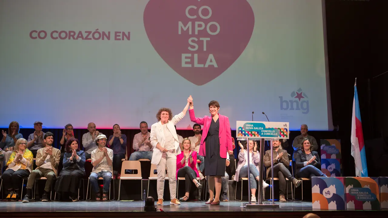 Presentaci&oacute;n da candidatura do BNG de Santiago