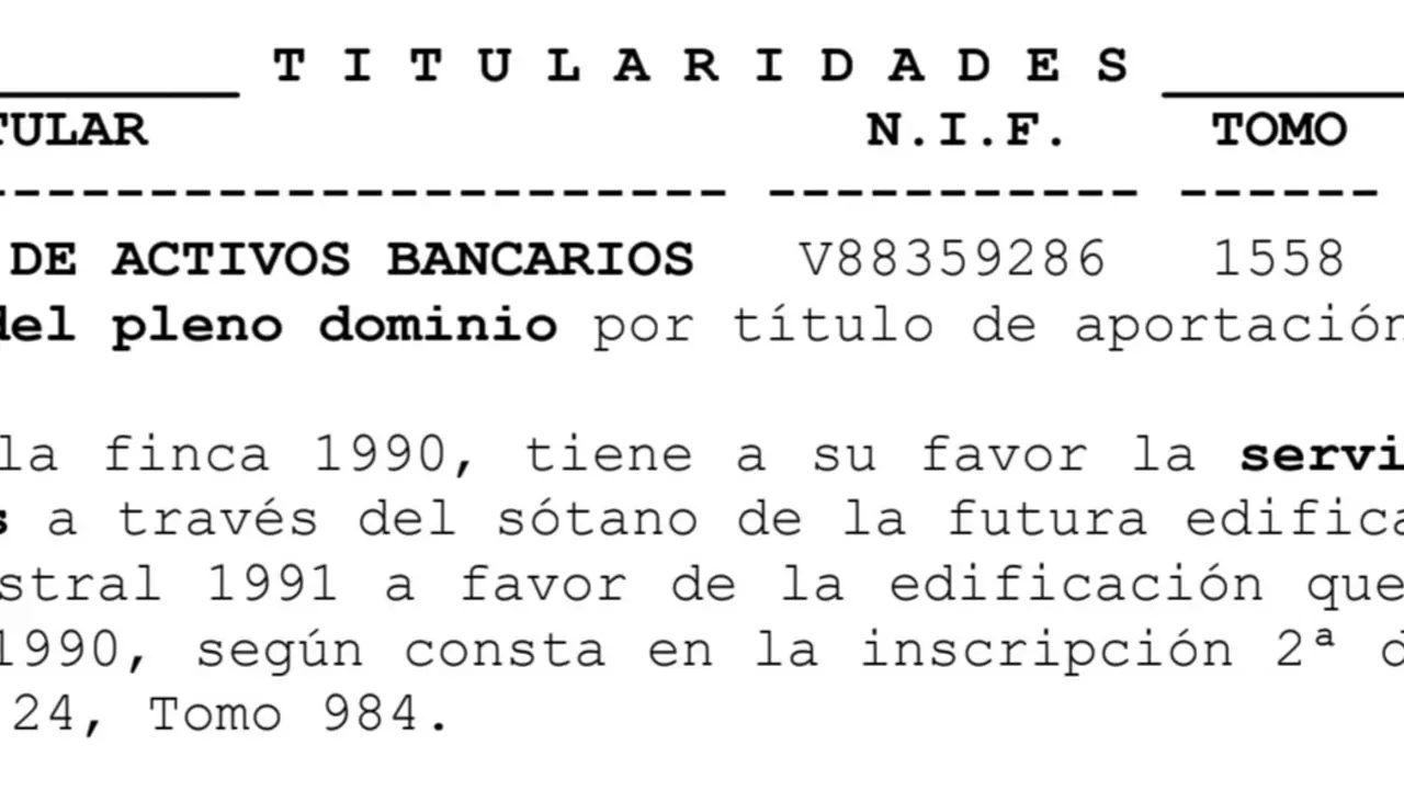 Rexistro da propiedade