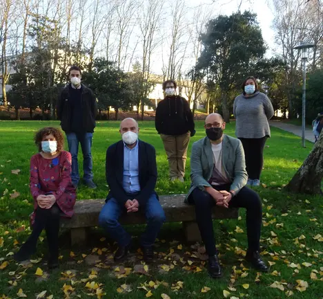 Representantes do BNG na comarca de Compostela
