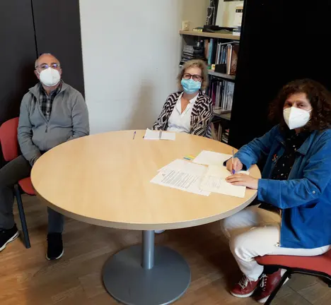 Reuni&oacute;n con representantes veci&ntilde;ais de Brand&iacute;a