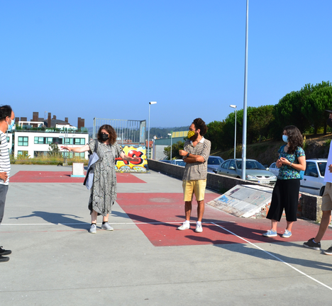 Visita ao parque de skate de Conxo