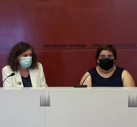 Goretti Sanmart&iacute;n e Iria Carreira