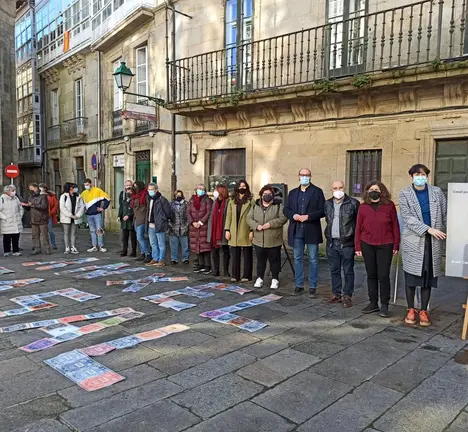 Acto de homenaxe a &Aacute;nxel Casal