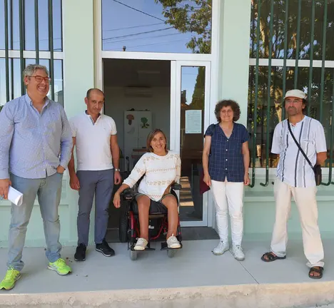 Encontro coa asociaci&oacute;n veci&ntilde;al da Peregrina