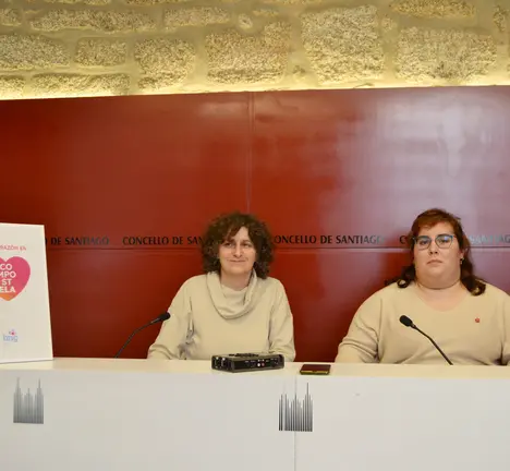 Goretti Sanmart&iacute;n e Iria Carreira