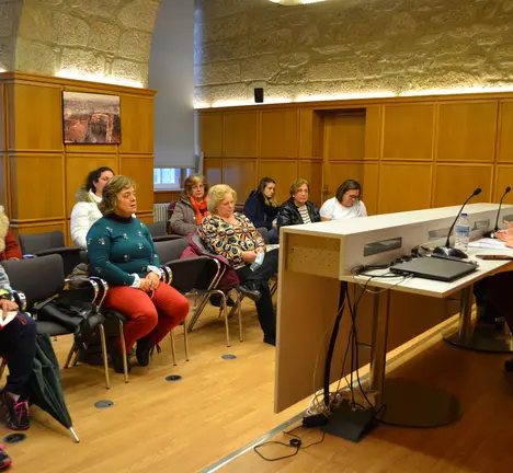 Encontro con representantes do SAF