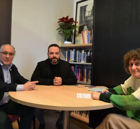 Reuni&oacute;n con Hosteler&iacute;a Compostela