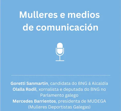 Mulleres e medios de comunicaci&oacute;n