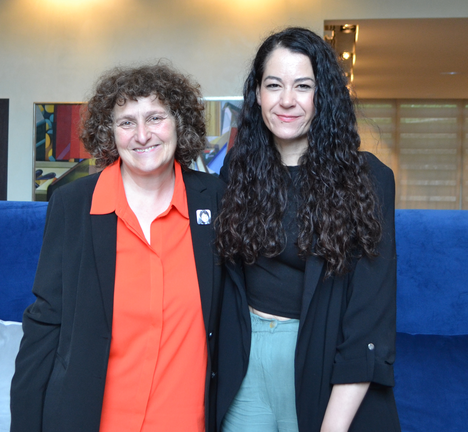 Goretti Sanmart&iacute;n e Mar&iacute;a Rozas