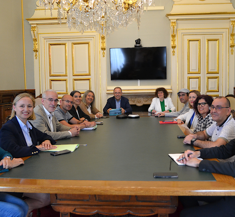 Reuni&oacute;n do traspaso de poderes