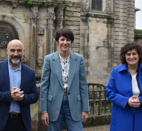 N&eacute;stor Rego, Ana Pont&oacute;n e Goretti Sanmart&iacute;n