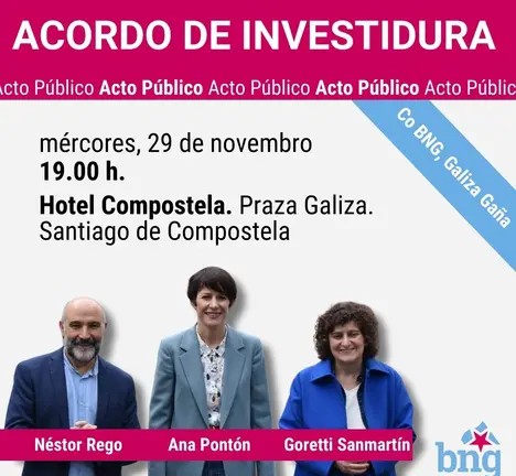 Acto acordo de investidura