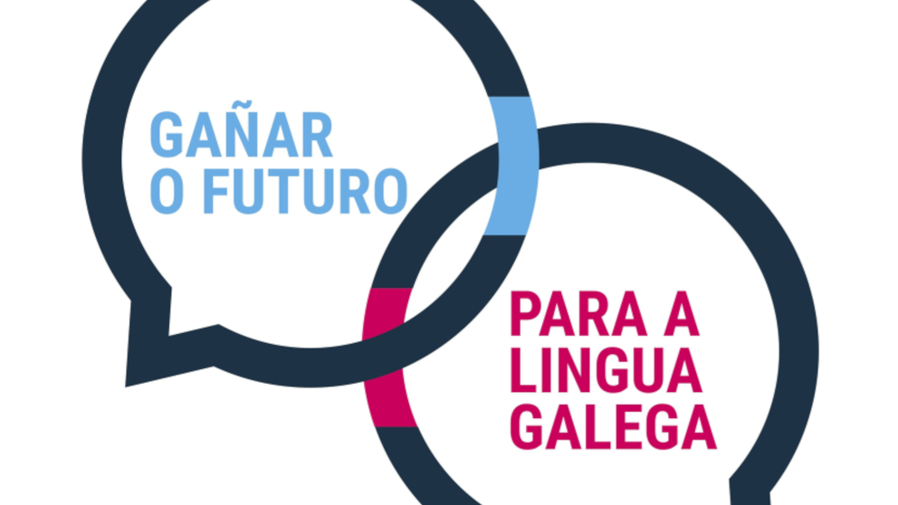 Cartaz A Falacia da Imposicion Linguistica do Galego